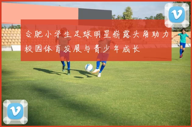 合肥小学生足球明星崭露头角助力校园体育发展与青少年成长